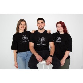 Футболка чорна чоловіча "Мамина квіточка", S-XXL