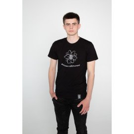 Футболка чорна чоловіча "Мамина квіточка", S-XXL
