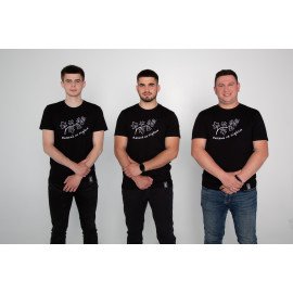 Футболка чорна чоловіча "Легкий на підйом", S-XXL