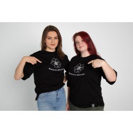 Футболка чорна жіноча "Мамина квіточка", S-XXL